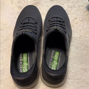 Skechers Men's Black Slip-Ins Sneakers